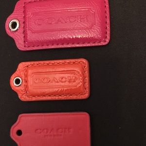 Coach Hangtag Bundle of 3